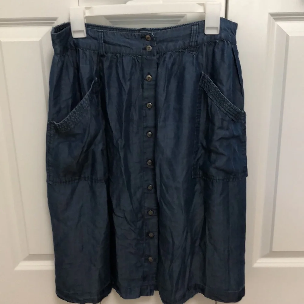Susina skirt, chambray, size L - Picture 5 of 6